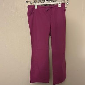 Pink scrub pants